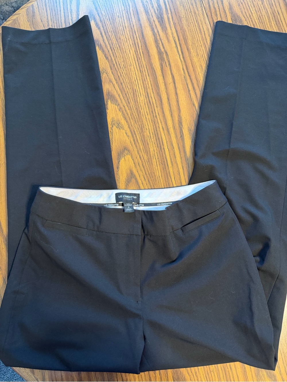 Liz Claiborne black dress pants size 4